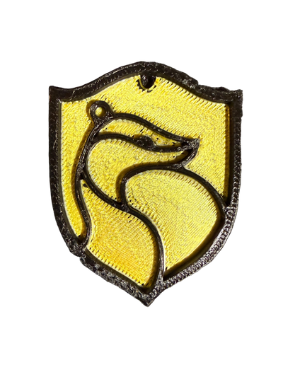 HP Keychain (Hufflepuff)